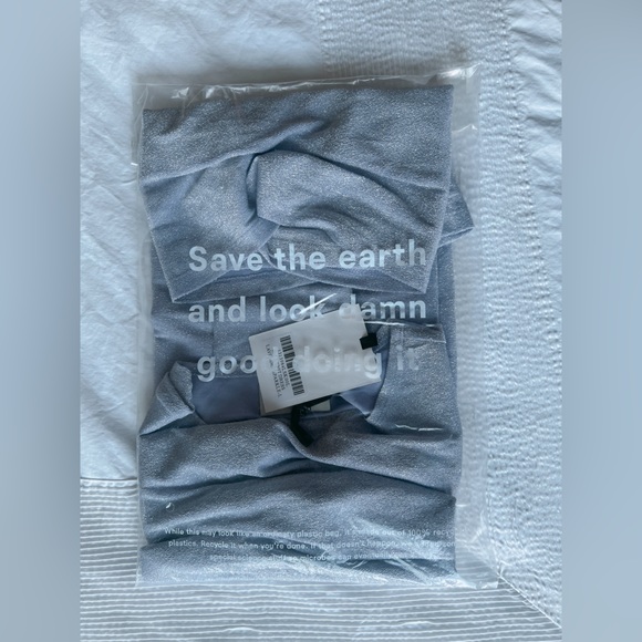 Reformation Esen Knit Dress In Lavender Sparkle - Picture 5 of 8